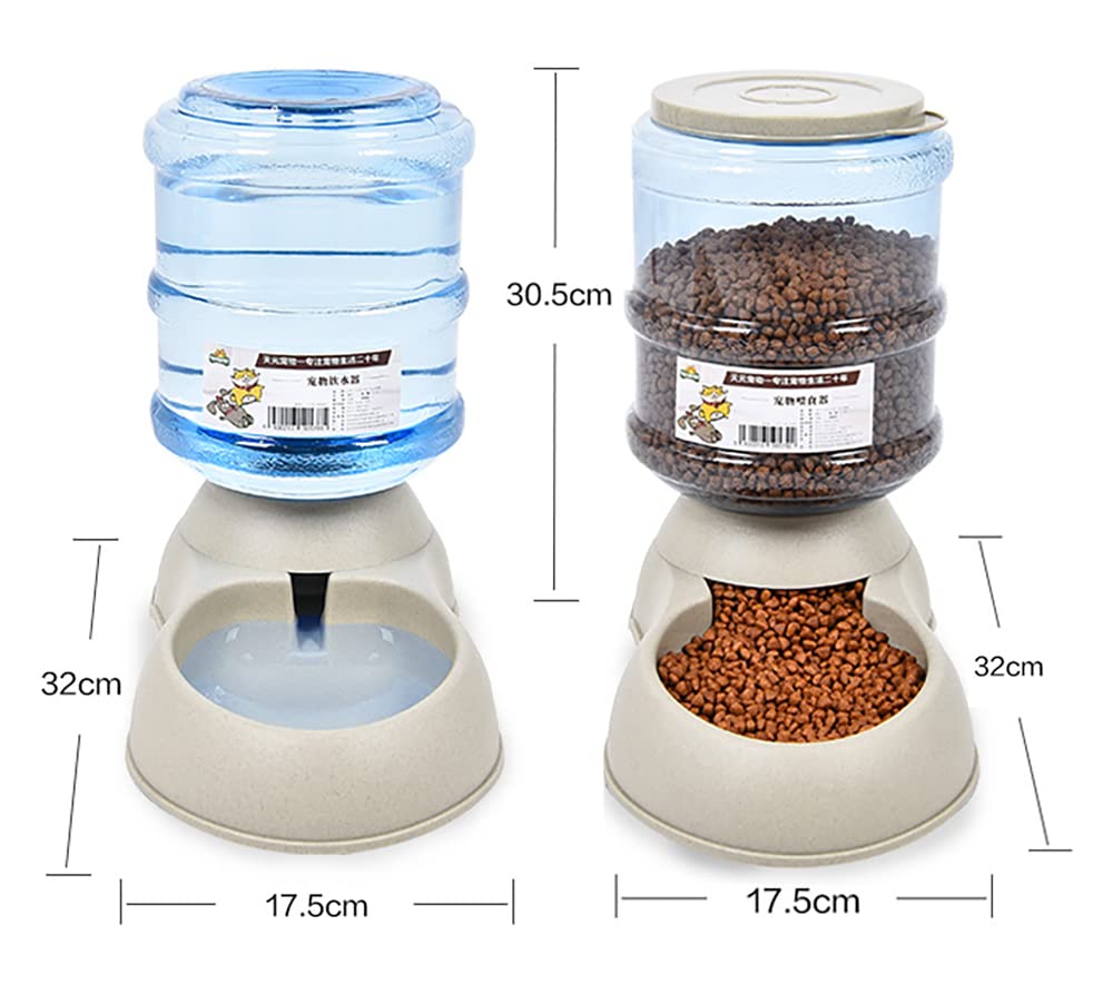 Interactive Dog & Cat Food Puzzle Toy - Treat Boredom Dispensing Slow Feeder - Anxiety IQ Training in Smart Feeding and Adjustable Height for Small/Medium Dogs
